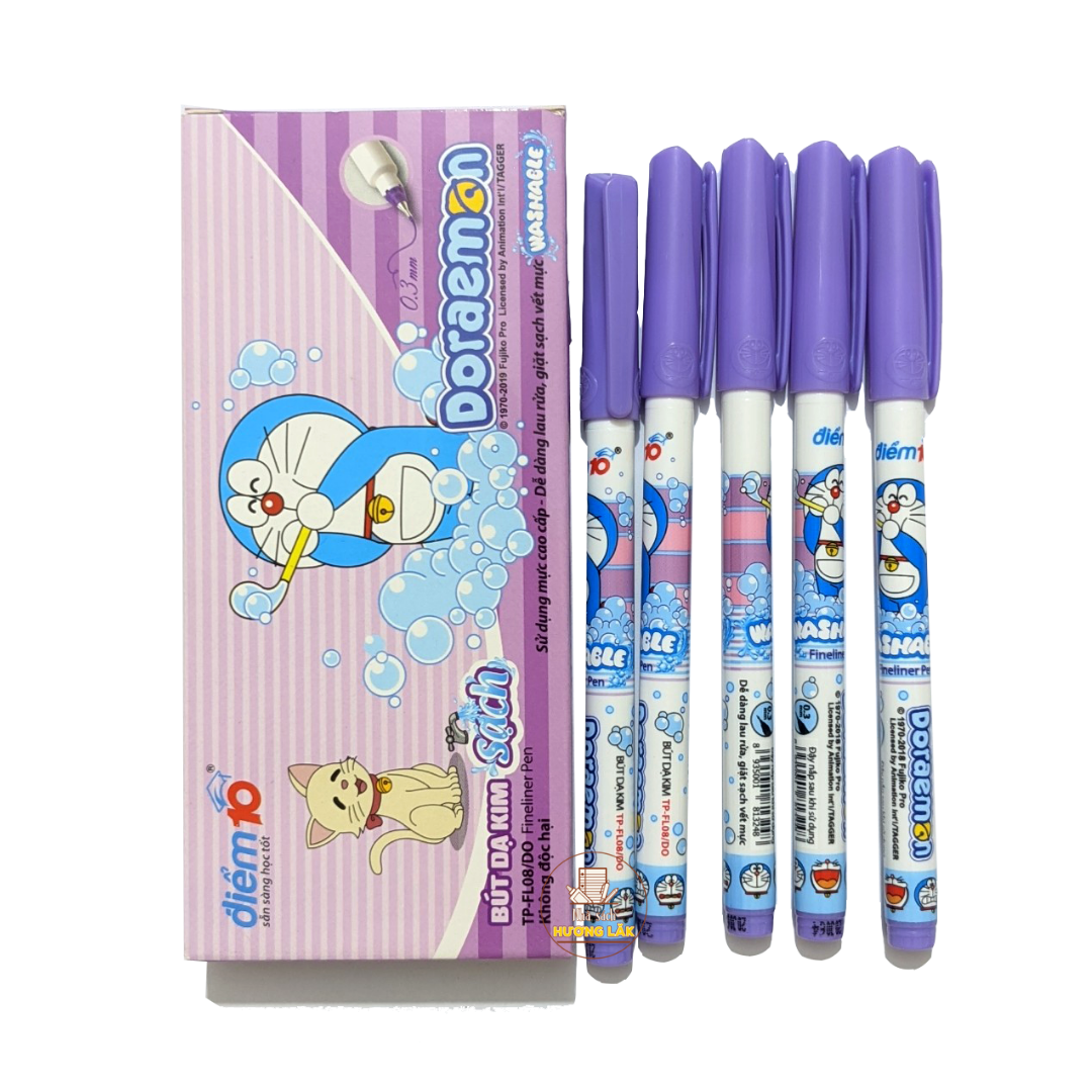 Bút lông kim rửa được Thiên Long FL08/DO (cây)