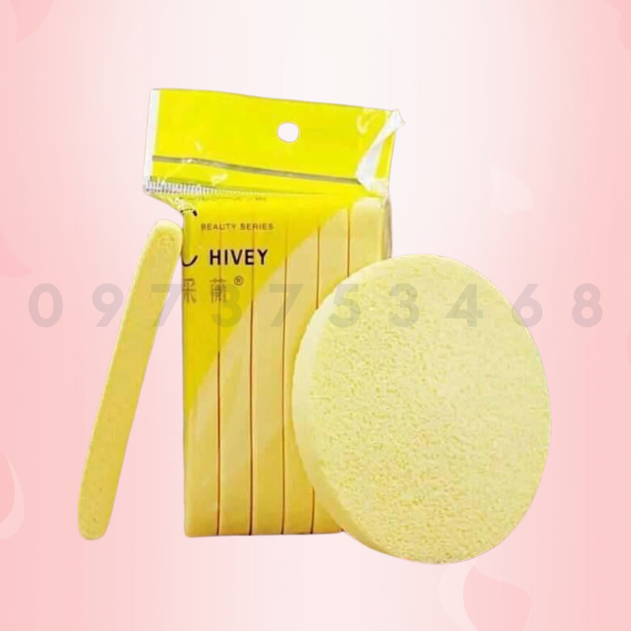 (Tách lẻ) 1 gói bông mút nở - bọt biển rửa mặt dùng cho spa, cá nhân