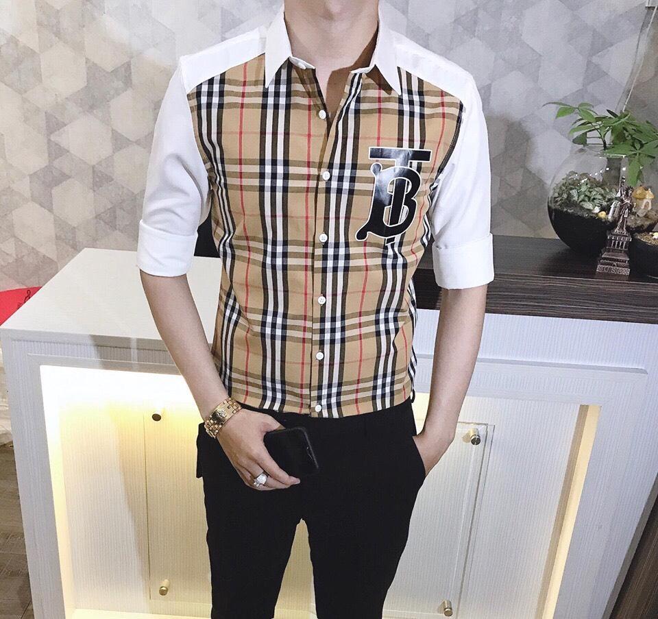 Sơmi kate lụa cao cấp - họa tiết full