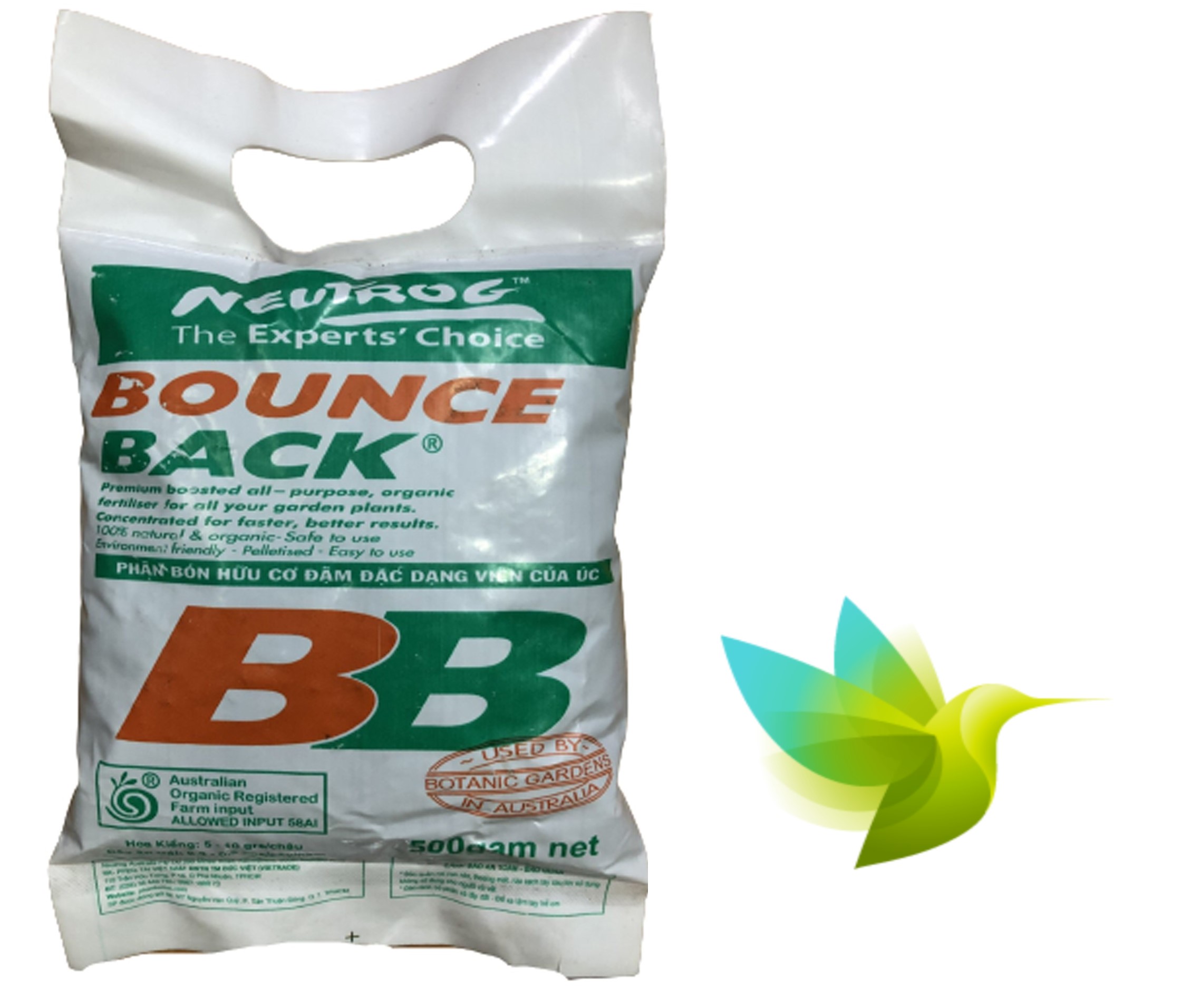 Phân hữu cơ đậm đặc dạng viên bounce back - #149a# 0,5kg