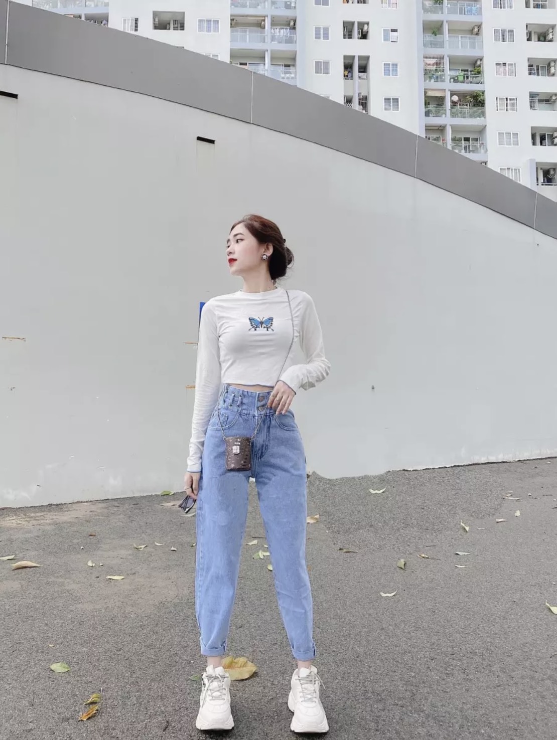 [HCM]QUẦN BAGGY JEAN NỮ THỜI TRANG JULYSHOP94 MS892