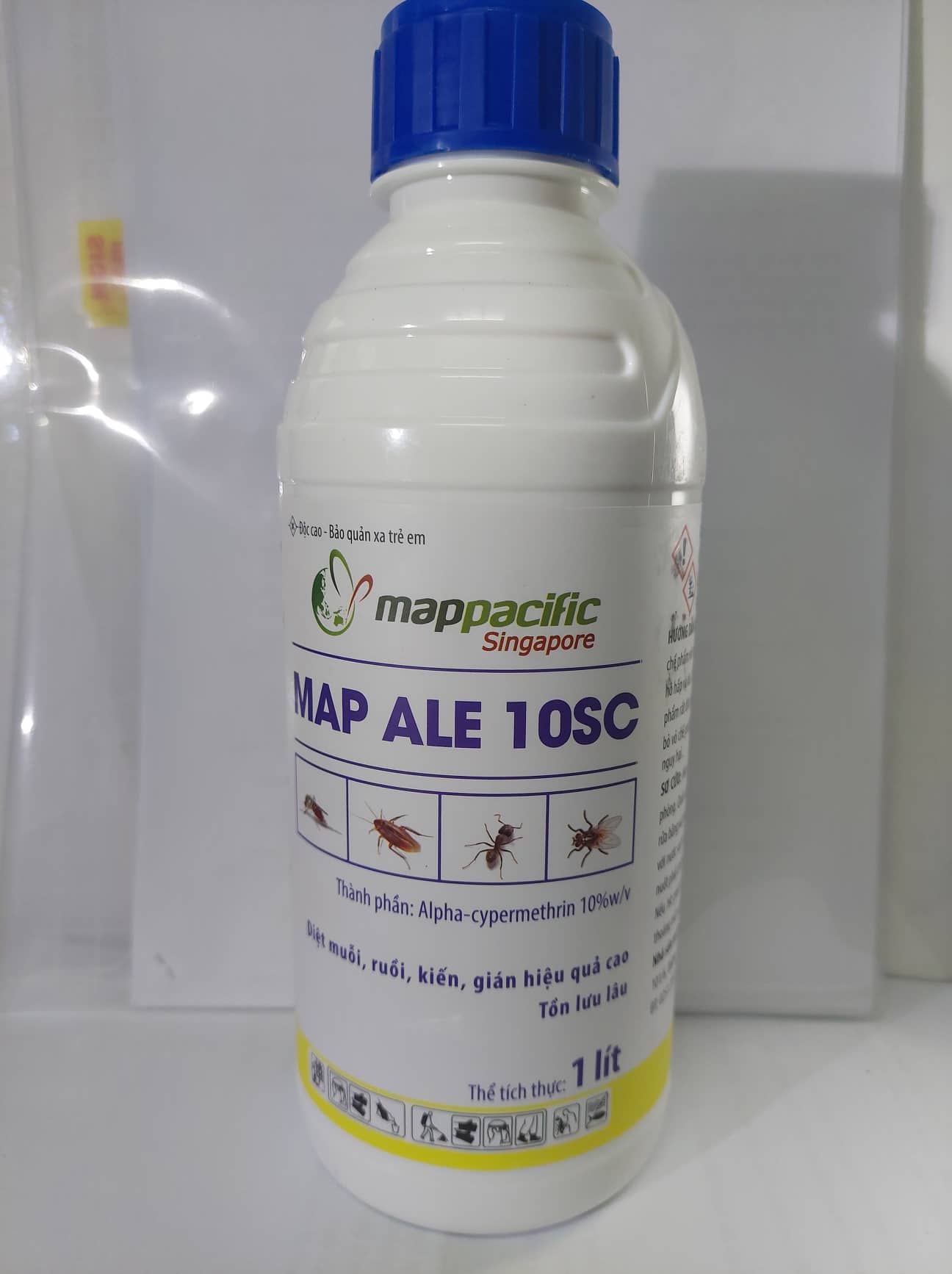 (Chính hãng) Map ALE 10SC (1 lít) Map Pacific - Singapore - Thuốc diệt Muỗi và côn trùng (ruồi, kiến, gián...)