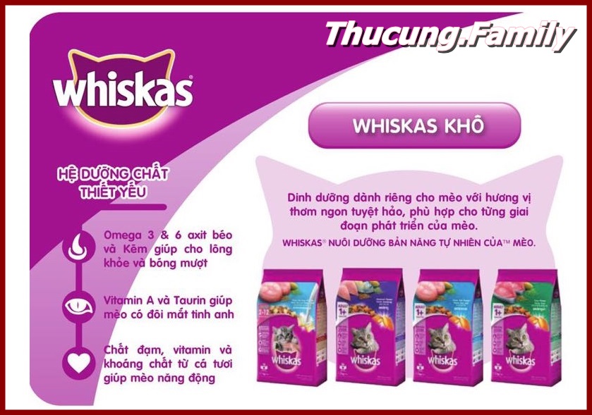 [HCM]Combo 6 gói Pate Whiskas- Vị Cá thu cho Mèo mọi lứa tuổi. 80g/gói.