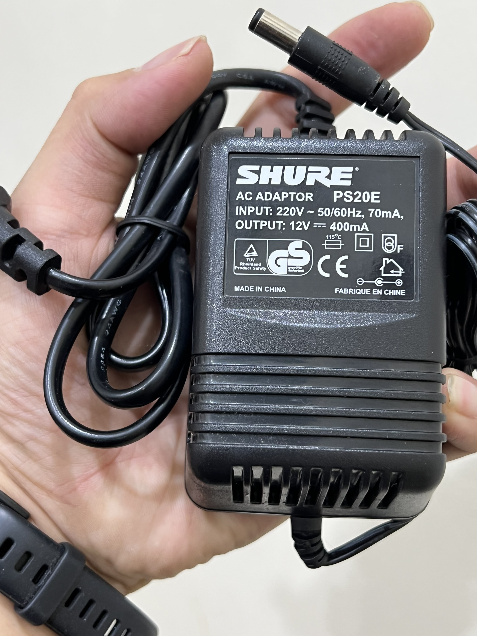 12v 400ma adapter nguồn cho đầu micro shure loại xịn