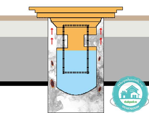 [HCM]Phễu Thoát Sàn Chống Mùi Hôi Inox CA107
