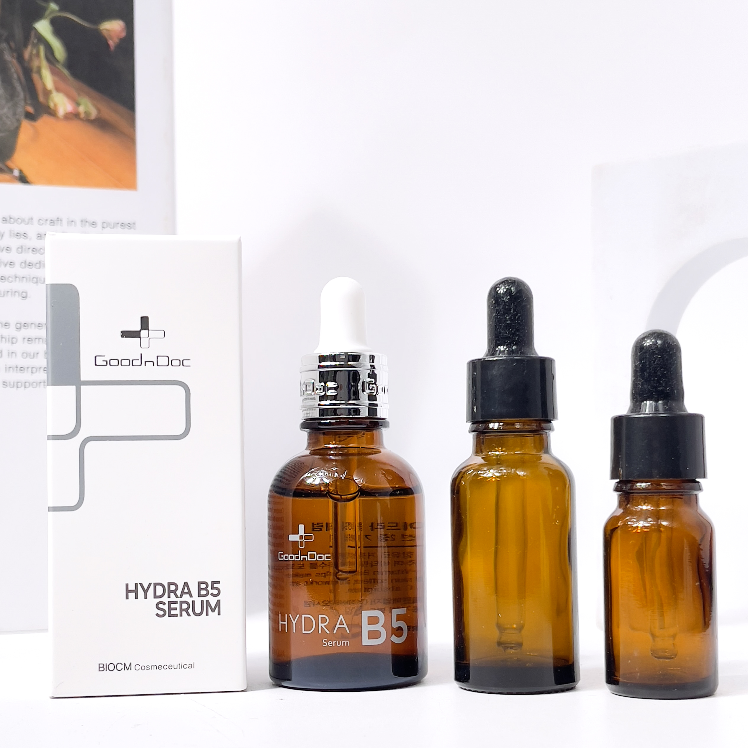 Serum b5 goodndoc cấp ẩm phục hồi, làm dịu và làm trắng sáng da hydra b5 30ml duduhouse