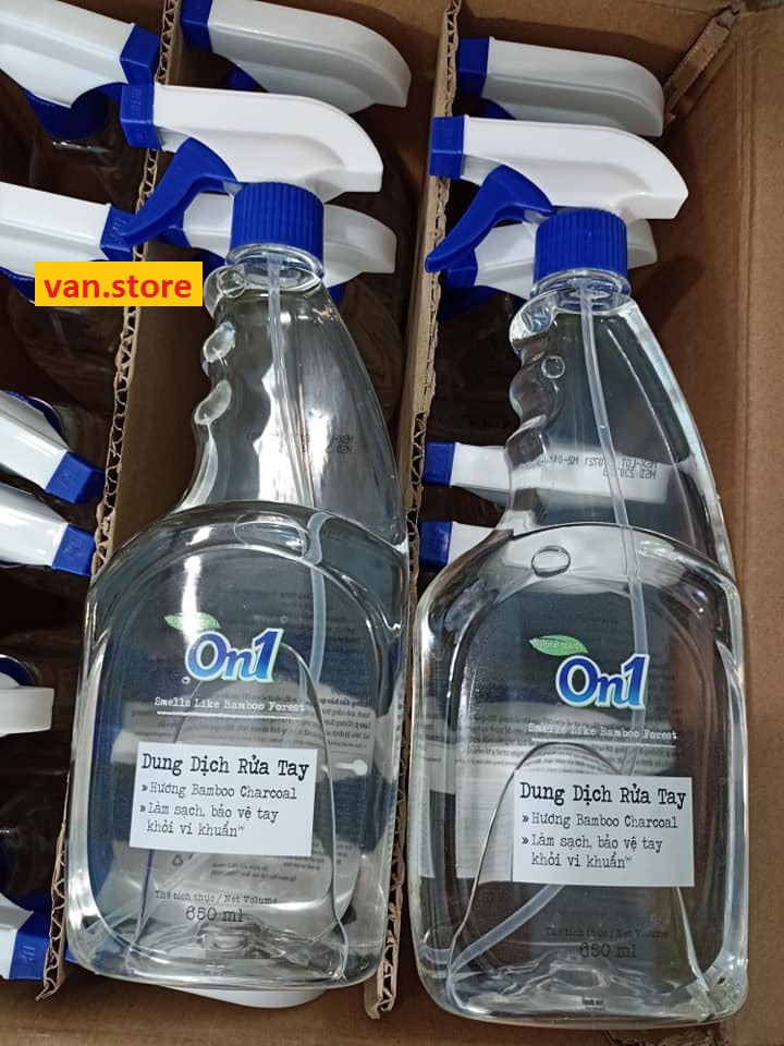 Dung Dịch Rửa Tay Khô On1 650ml - Dạng Xịt
