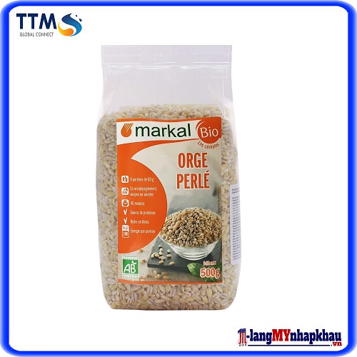Hạt lúa mạch ngọc trai hữu cơ Markal 500g