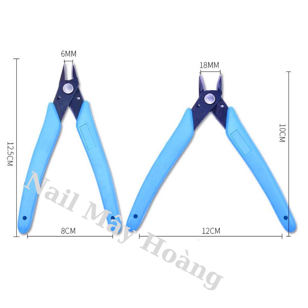 kìm phá đá nail, kìm cắt phụ kiện đá, xích