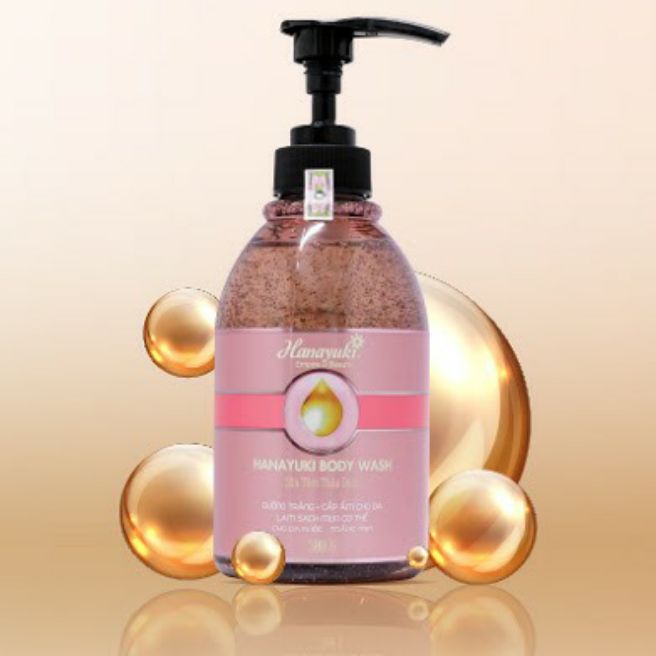 sữa tắm hanayuki 500ml.