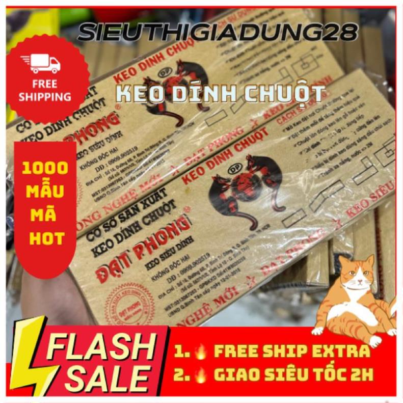 Combo 5 Miếng Keo Dán Chuột Đạt Phong Siêu Dính - Mọi Loại Chuột