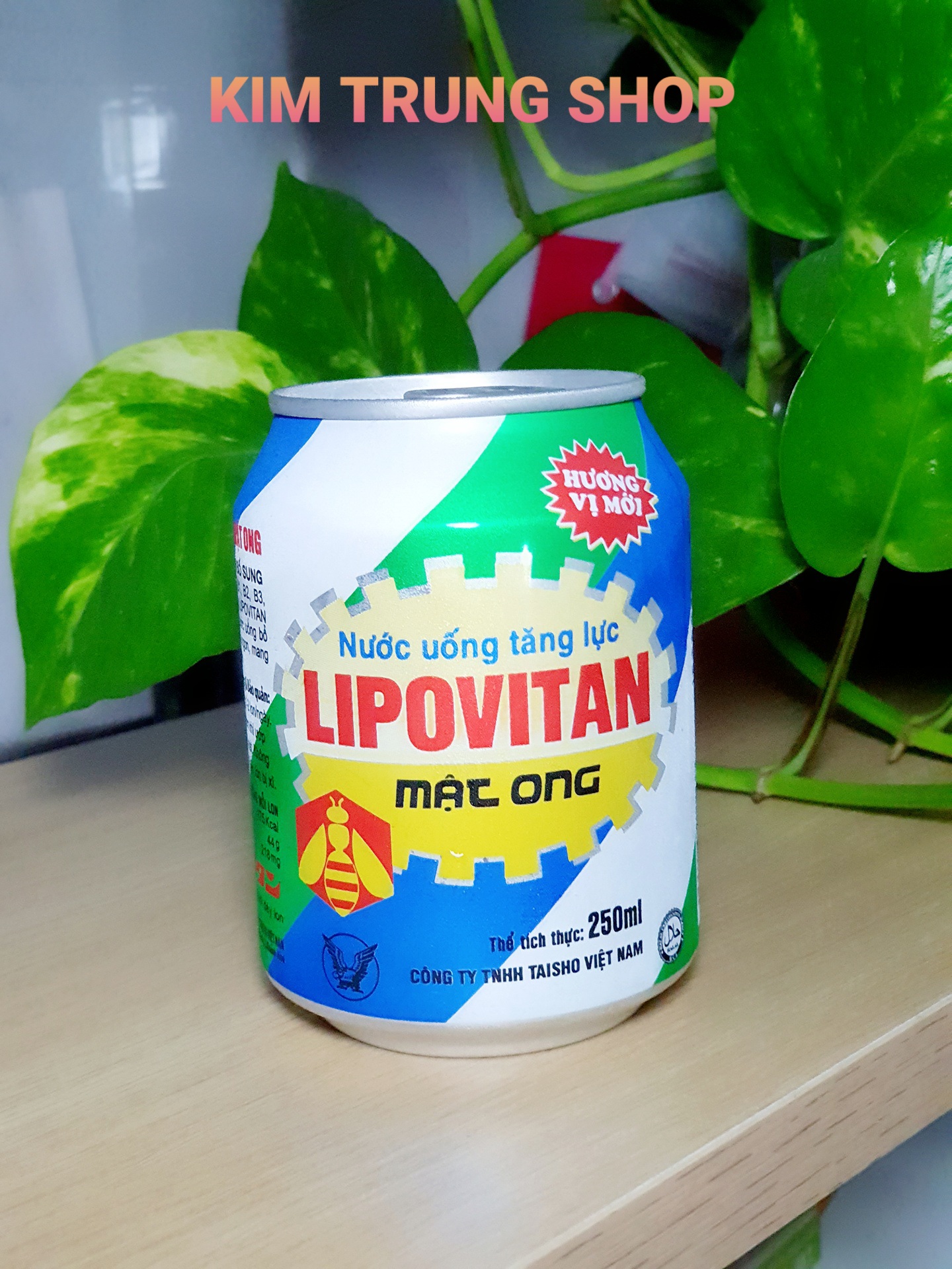 Nước tăng lực Lipovitan Honey (1 thùng x 24lon x 250ml)