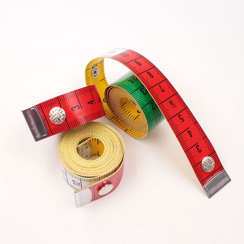 Thước dây cuộn cao cấp đo cơ thể vòng eo thợ may handmade may mặc chất liệu sợi dệt ép nhựa dẻo dày và dai bản 1,8cm dài 1,5m - không bị xước không gấp gãy