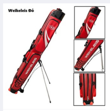 Bao đựng cần câu cá cao cấp weikeleis 125cm tcc02 dung tích lớn siêu bền - sanami fishing