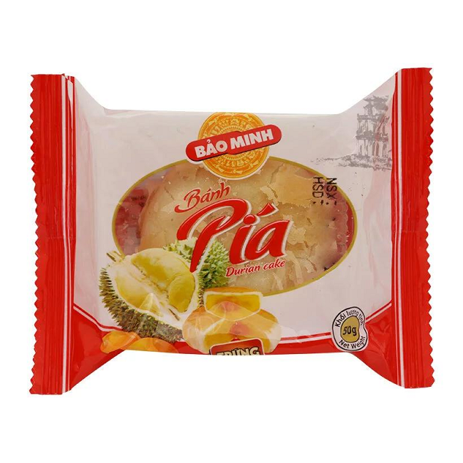 Bánh Pía Bảo Minh (nhân trứng muối) - bịch 6 bánh