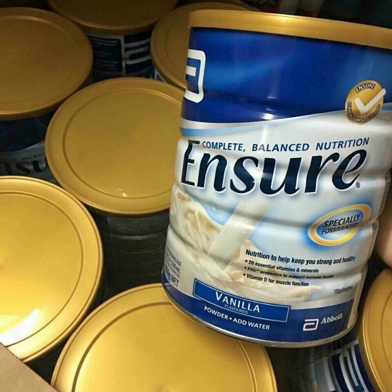 [GIẢM 40K ĐƠN 1,2TR] Combo 2 Lon sữa Ensure Úc 850gr  vị Vani