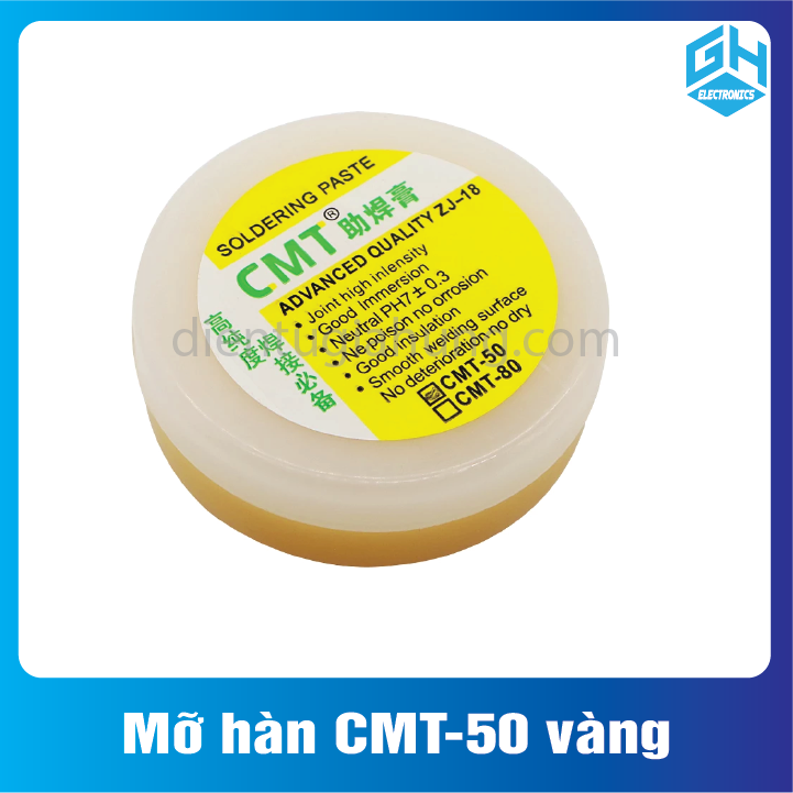 Mỡ hàn CMT-50 vàng