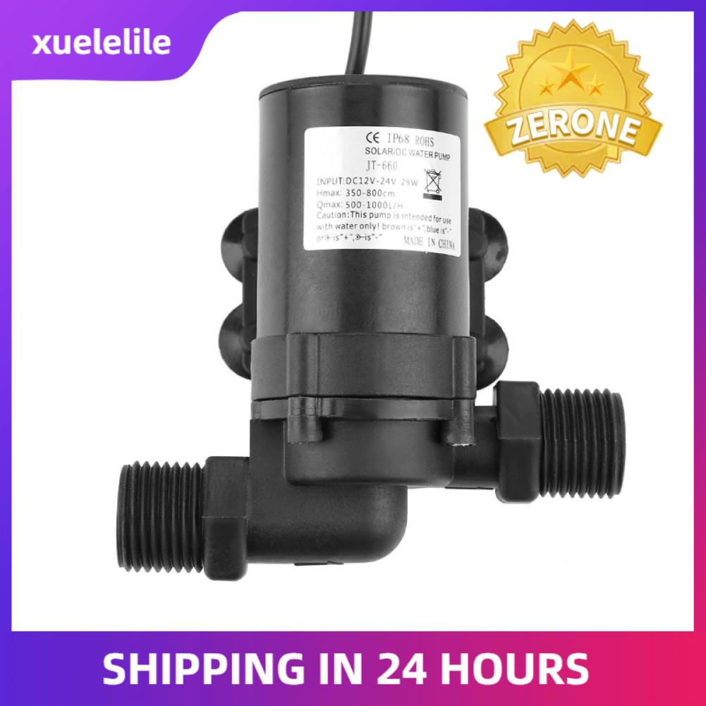 Mini DC Brushless Water Pump for Solar Water Heater 24V -40℃ ~100℃
