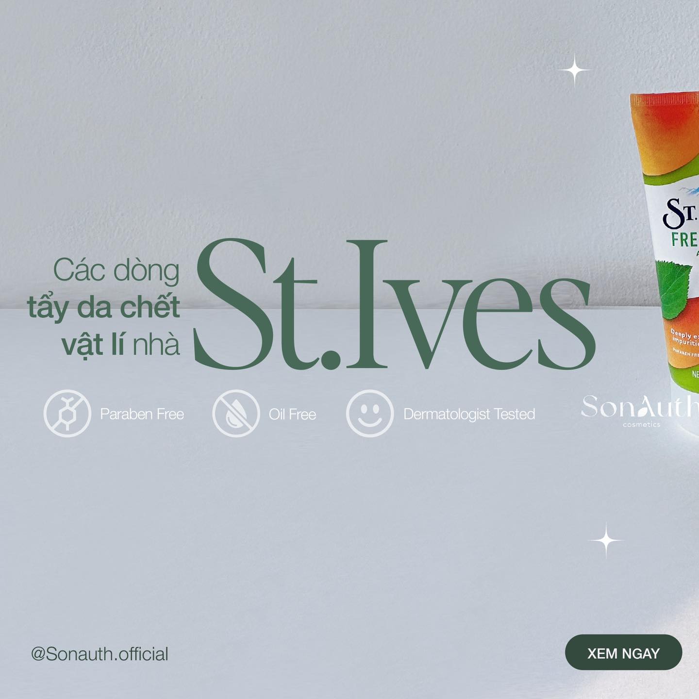 Tẩy da chết St.Ives 170g