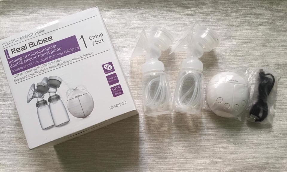 MÁY HÚT SỮA ĐIỆN ĐÔI REAL BUBEE ( BH 12 THÁNG )