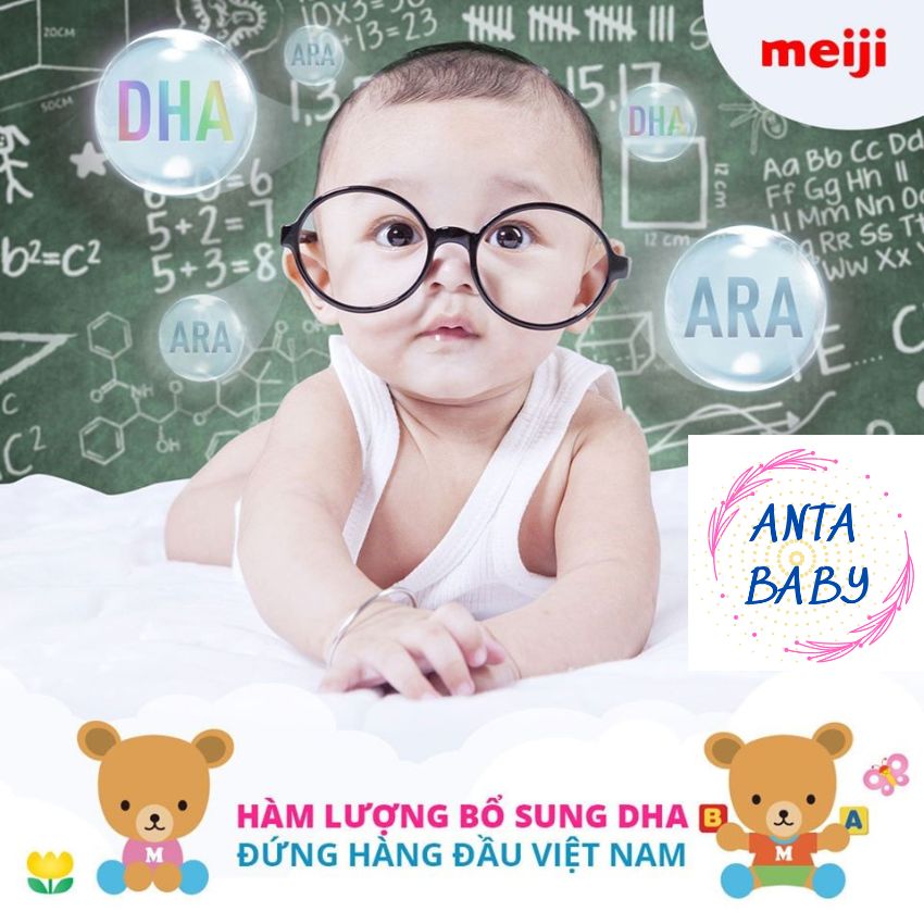Sữa Meiji Thanh Số 0 Số 9 Nội Địa Nhật( Hộp 24 Thanh).