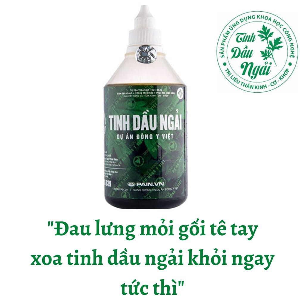 Tinh dầu ngai cuu 500ml