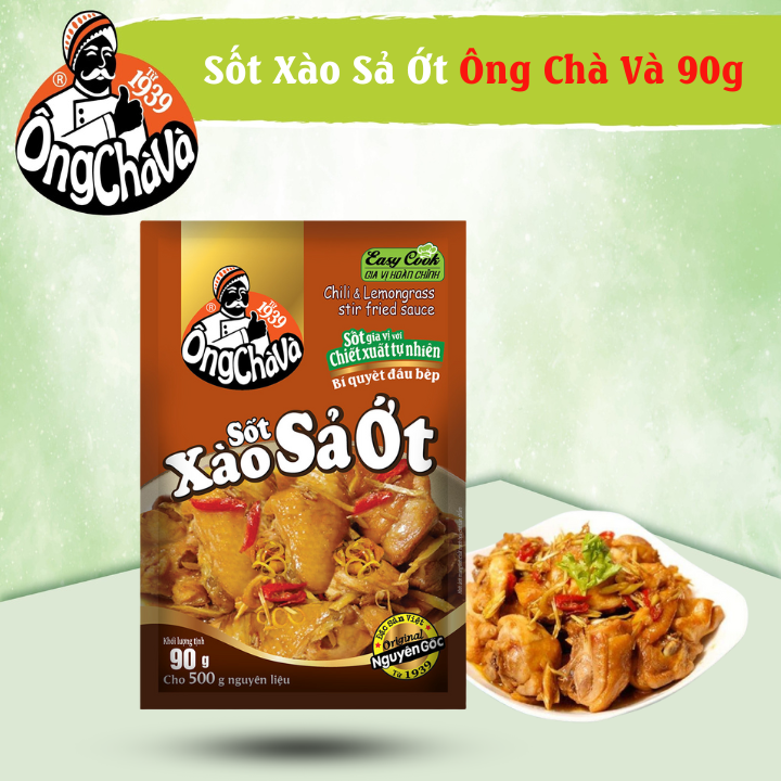 Chili & Lemongrass Stir Fried Sauce 90gr