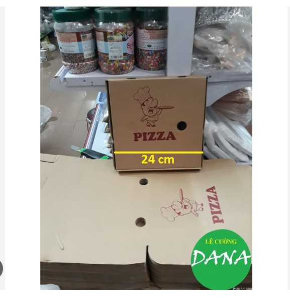 hộp pizza 20-24-26cm (10 cái)