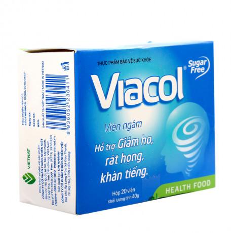[HCM]Kẹo ngậm Viacol không đường