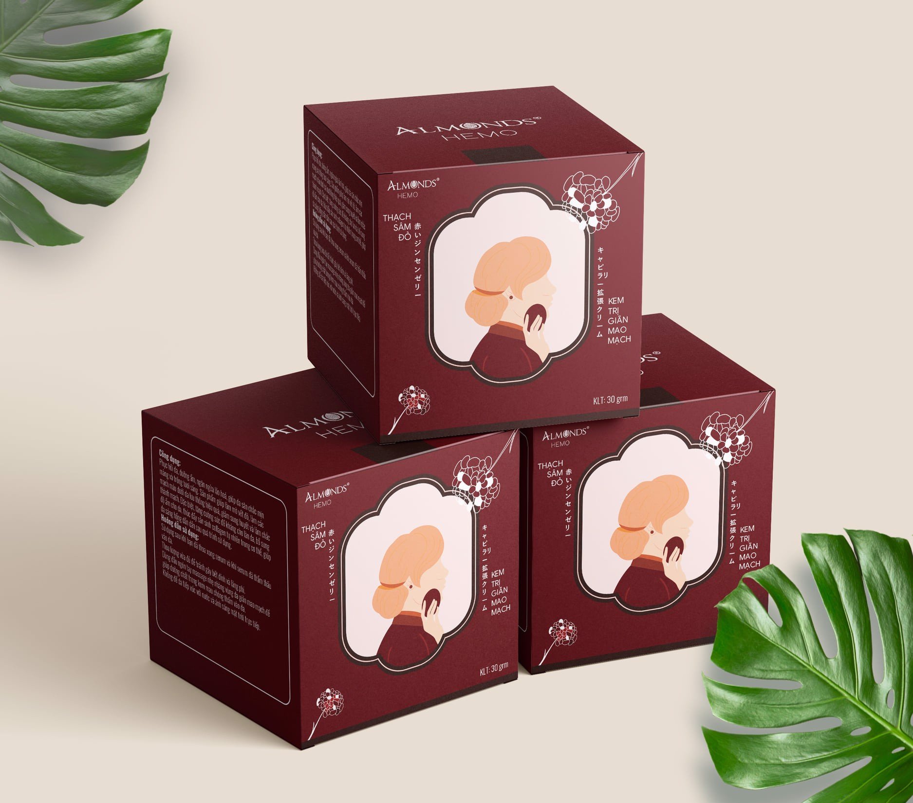 [HCM]KEM TR.I. GIÃN MAO MẠCH - THẠCH SÂM ĐỎ