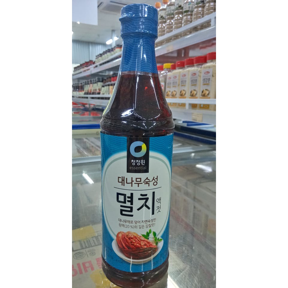 Nước Mắm Cá Cơm Hàn Quốc 1Kg - 멸치 액젓
