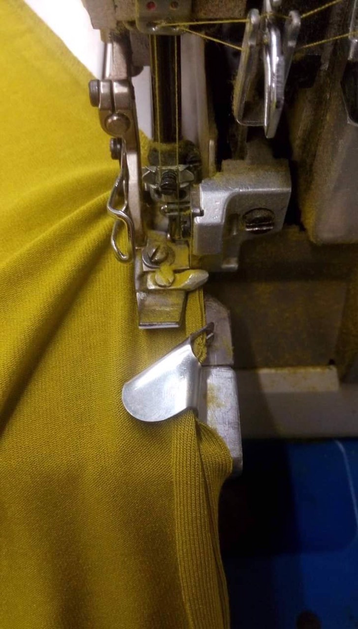 Cữ Chống Quăn Mép Vải - Máy Vắt Sổ Công Nghiệp.