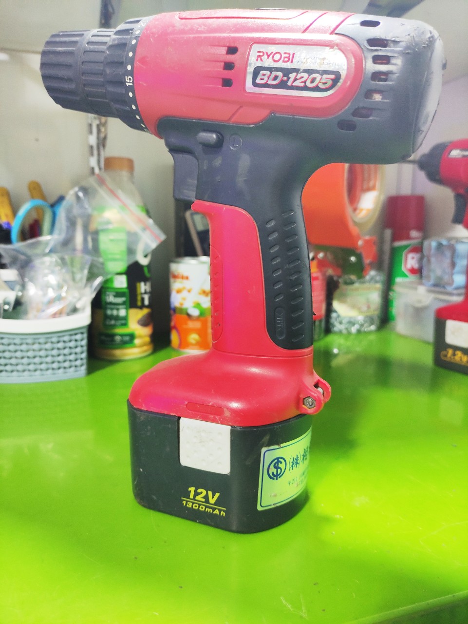 Pin Ryobi 12V lên Lion sạc 3S Adapter 220V