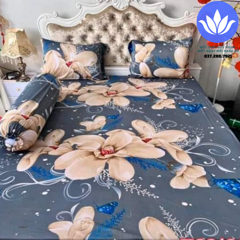 Drap Ga giường lẻ thun lạnh HQ - ĐỦ SIZE [ NỆM TỪ 3-18CM ]