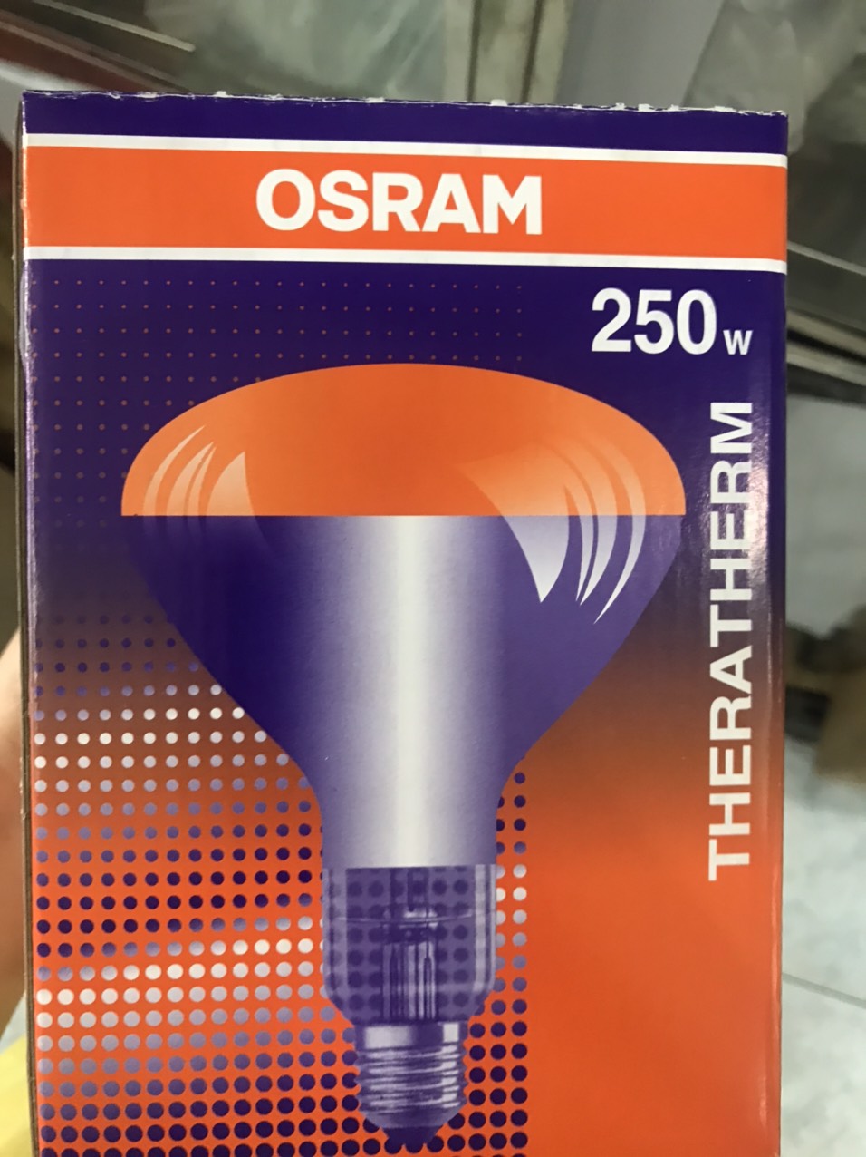 Bóng đèn hồng ngoại Osram 250W