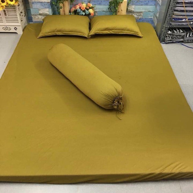 Ga - Drap Giường Lẻ Thun Mát Lạnh Lan Pham Bedding - Màu Dưa Cải