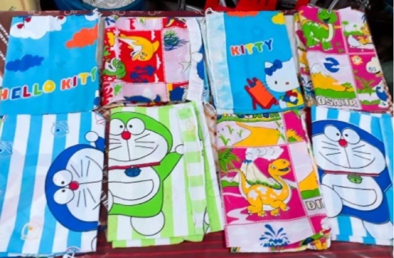 Vỏ gối ôm thun kate 80 cm chiều dài siêu dễ thương