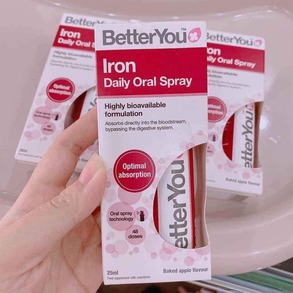 Sắt xịt Better you