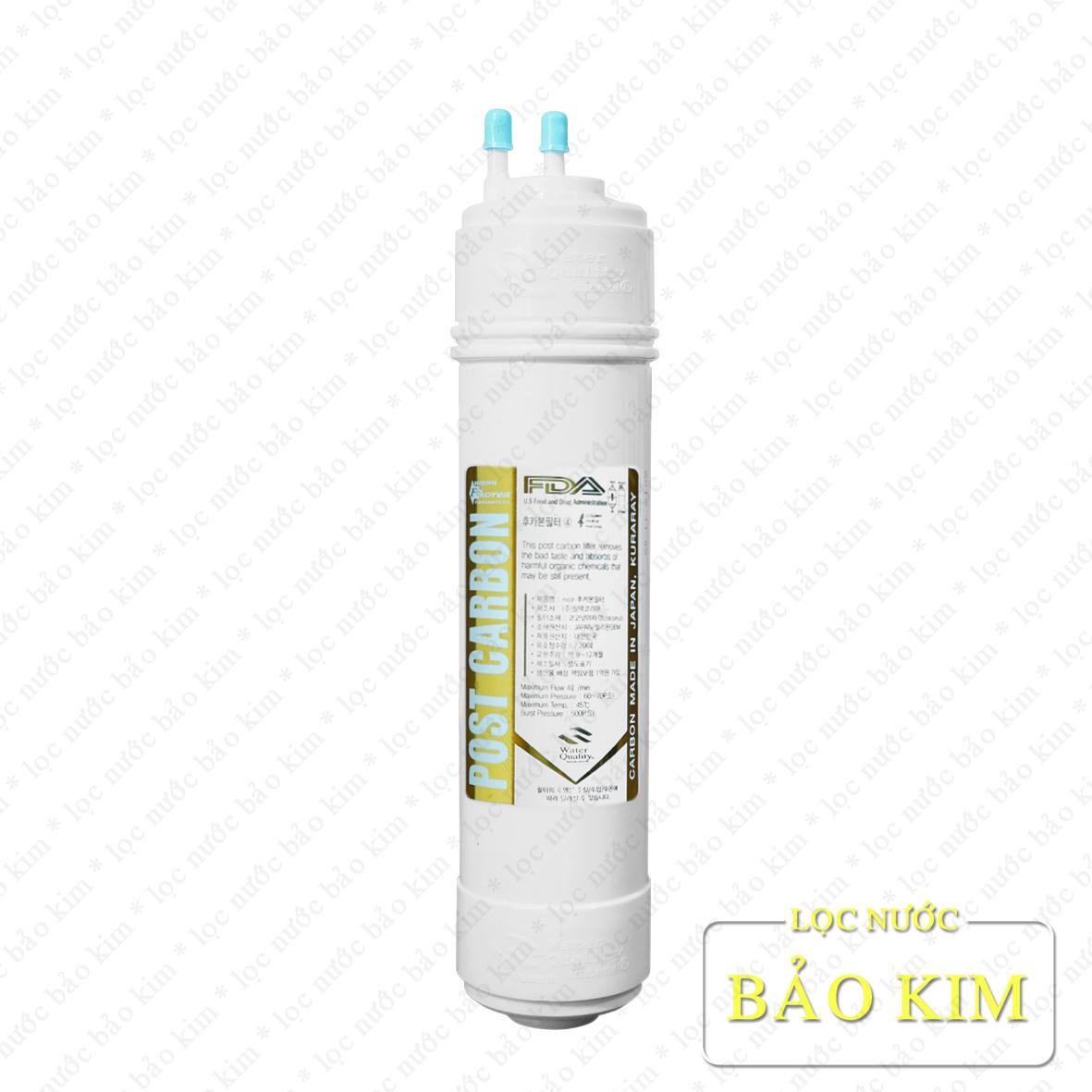 [HCM]Lõi lọc nước POST CARBON Hàn Quốc Type I & U – (Trụ lọc số 5)