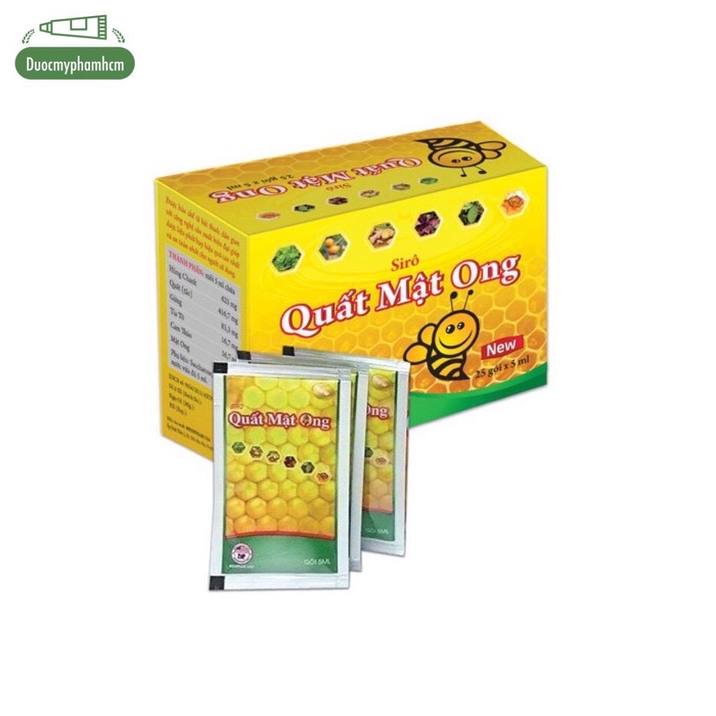 [HCM]Sirô Quất mật ong - bổ phế giảm ho gió ho khan