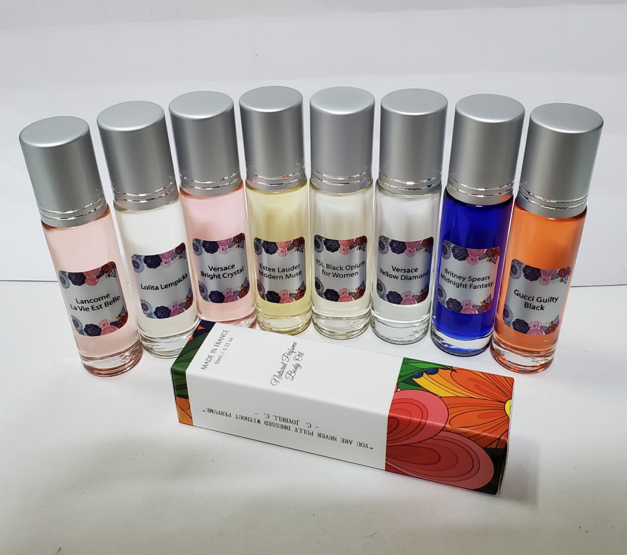 Combo 2 chai tinh dầu nước hoa Pháp (inbox chọn mùi)