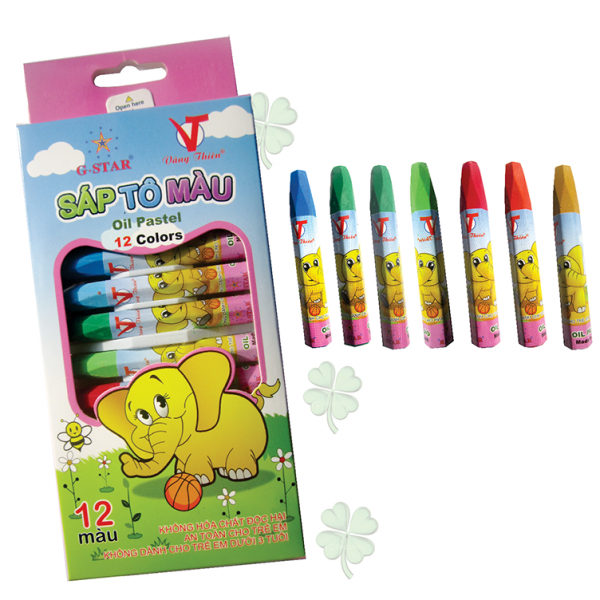 Sáp Dầu G-Star 12 Màu