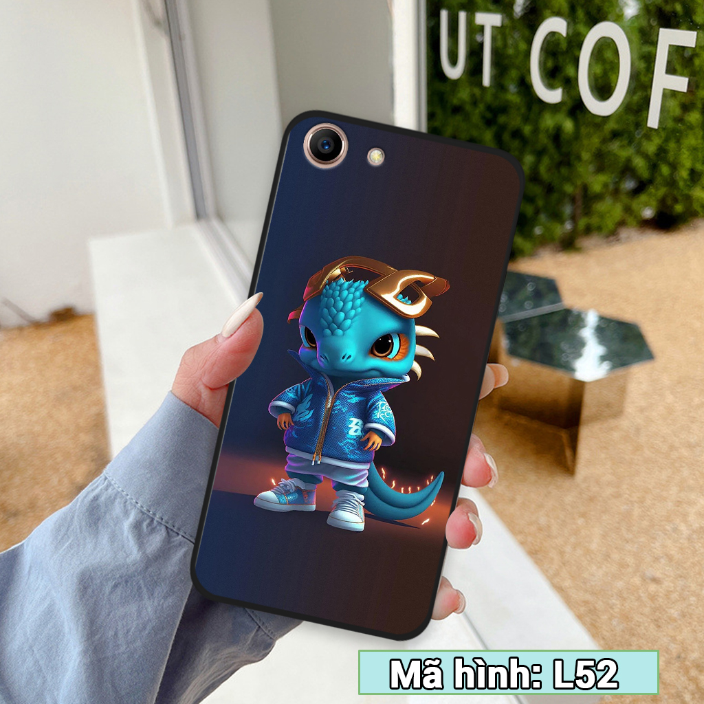 Ốp lưng oppo a71 / a71k / a83, ốp điện thoại oppo hình rồng, hổ cute dễ thương