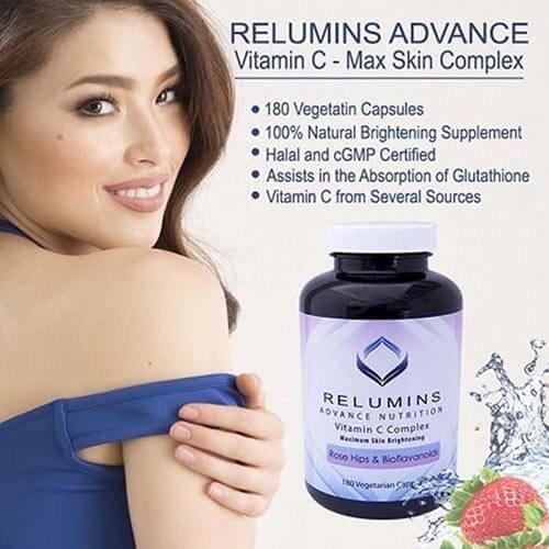 Trắng da Relumin Vitamin C 180v