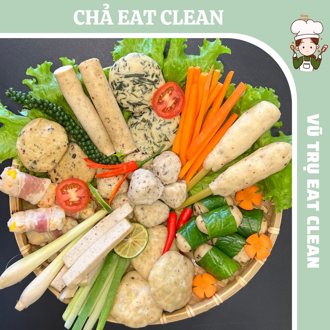 [MÓN MỚI] CHẢ CỐM ỨC GÀ EAT CLEAN HEALTHY