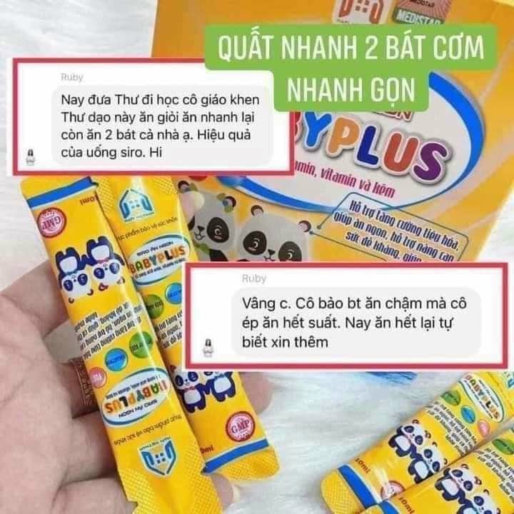 Siro ăn ngon Babyplus
