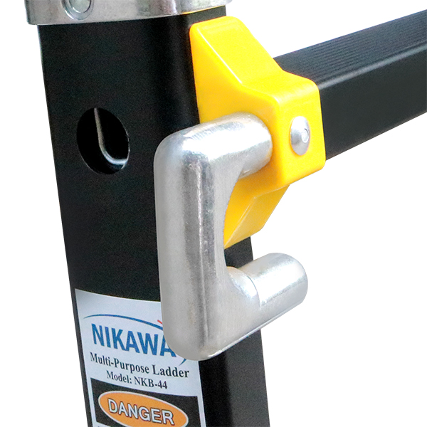 Thang nhôm gấp trượt CHỮ A 3,2m DUỖI THẲNG 5,2m Nikawa NKB46