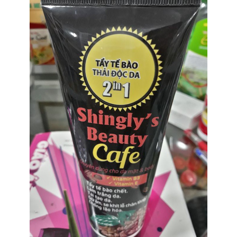 Tẩy Tế Bào Da Chết Và Thải Độc Da Cà Phê Shingly’s 250ml