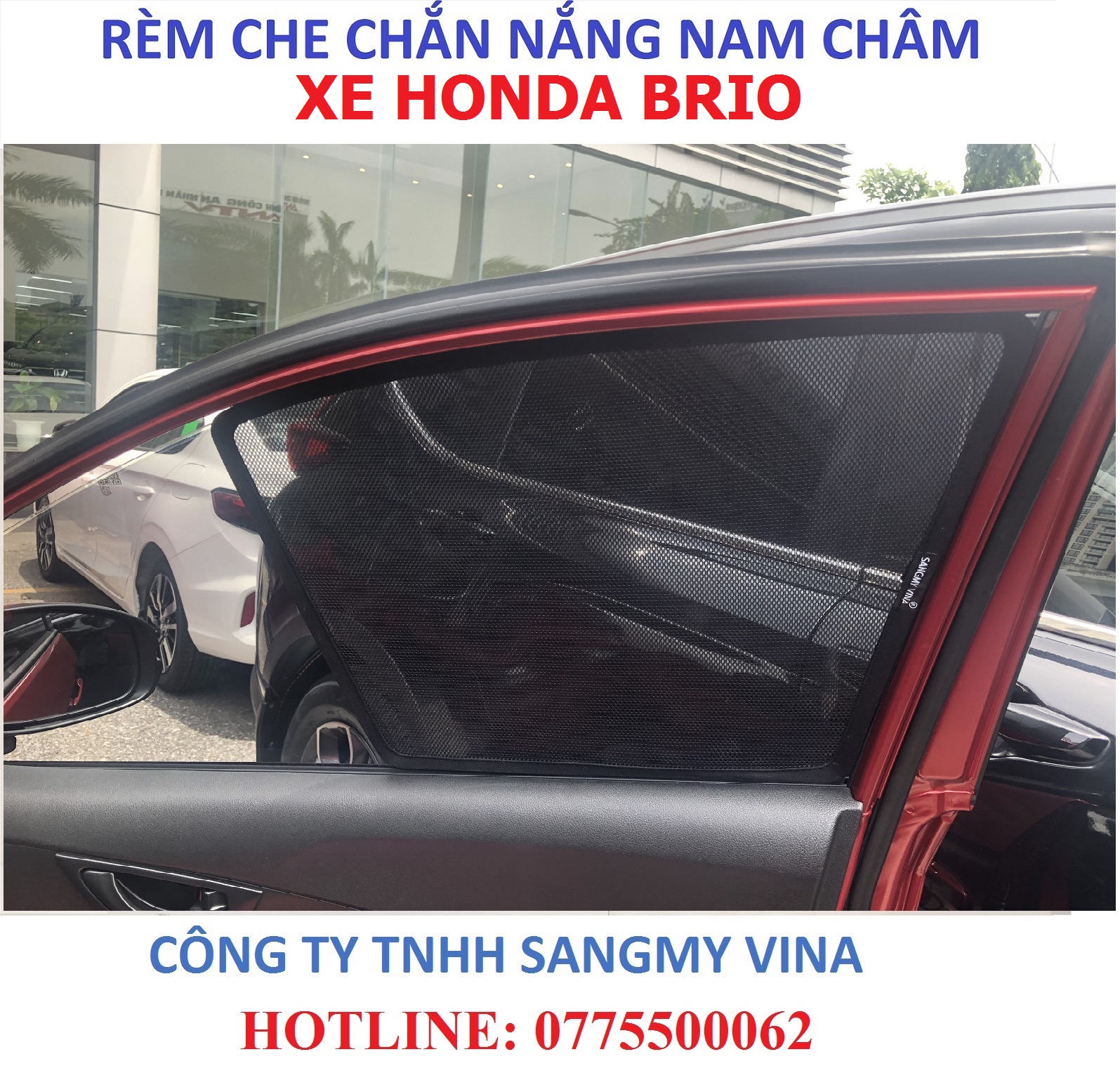 Rèm che chắn nắng xe honda brio