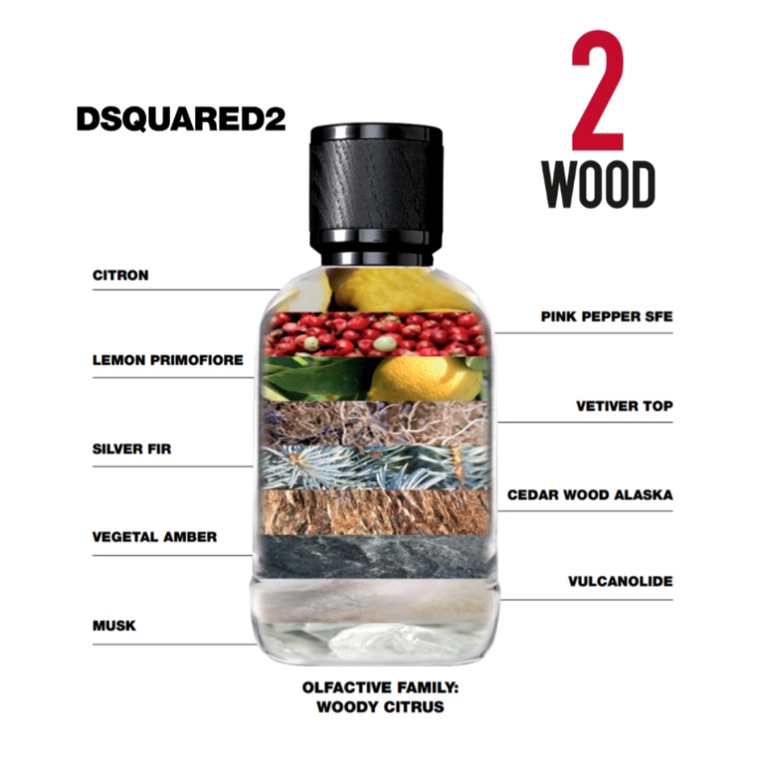 Nước Hoa Nam : Dsquared2 2 Wood EDT Chiết 10ml ( mẫu thử )